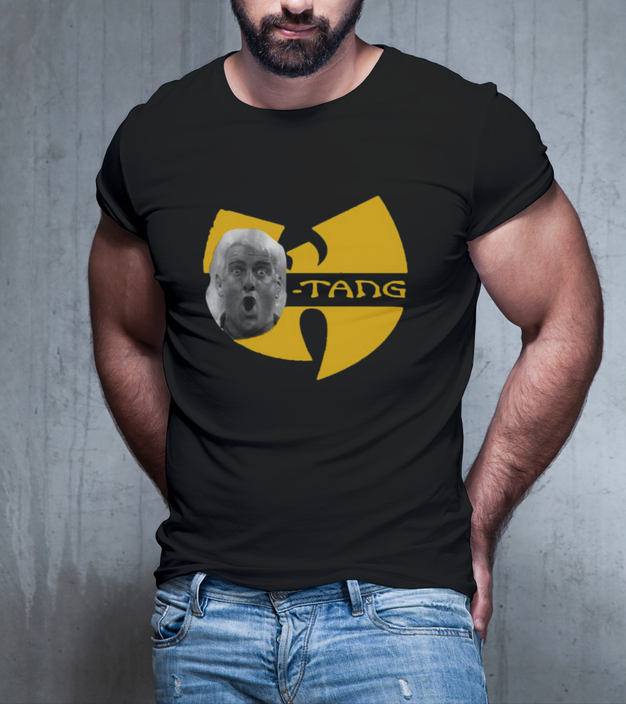 Ric Flair Woo Tang Clan Logo Mashup T-Shirt