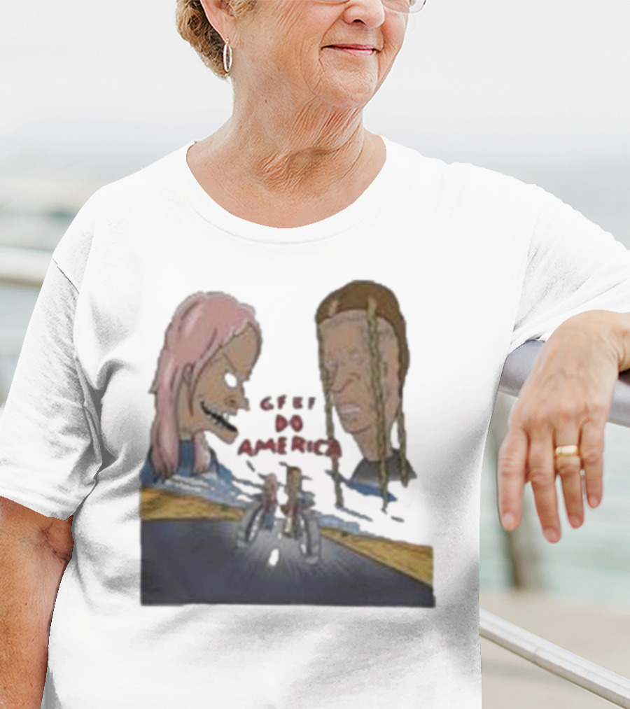 Beavis And Butt-Head X GFBF Do America Racing Adventure T-Shirt