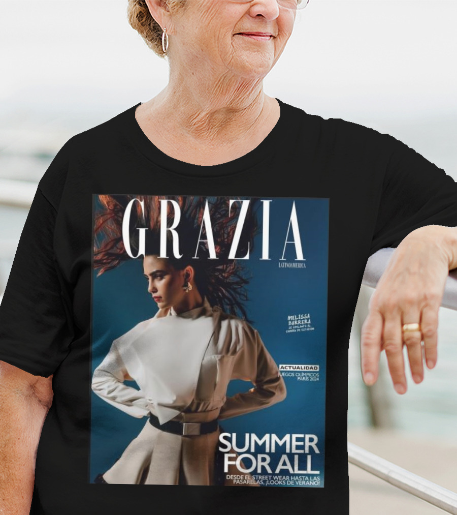 Grazia Latinoamerica Summer For All Melissa Barrera Juegos Olimpicos Paris T-Shirt