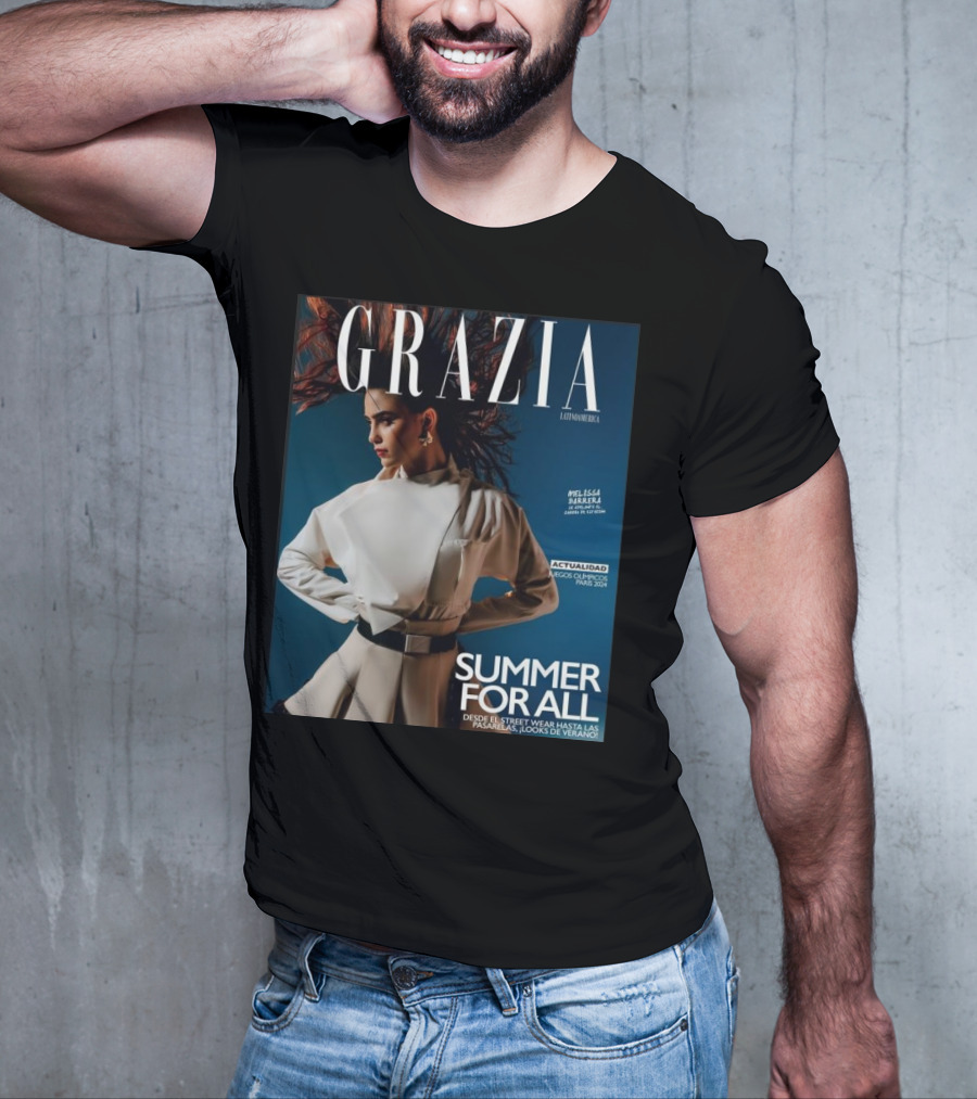 Grazia Latinoamerica Summer For All Melissa Barrera Juegos Olimpicos Paris T-Shirt