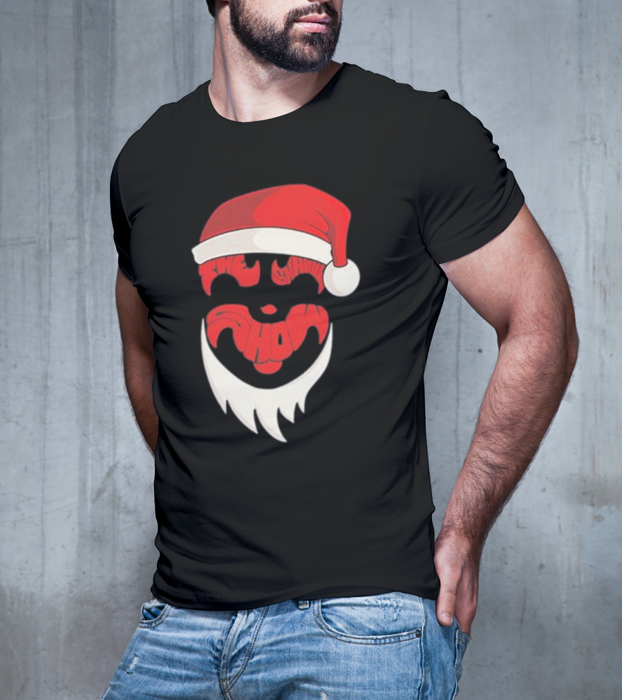 Santa Shaggy Show He Shaggy Show Christmas T-Shirt