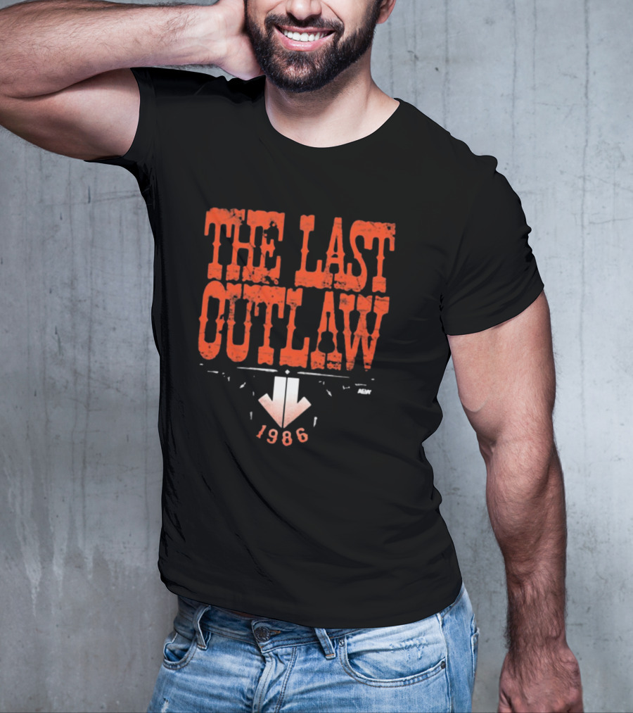The Last Outlaw AEW Since 1986 Jeff Jarrett Vintage T-Shirt