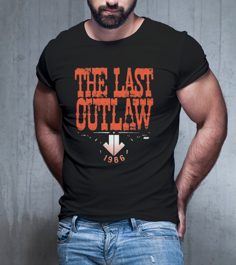 The Last Outlaw AEW Since 1986 Jeff Jarrett Vintage T-Shirt