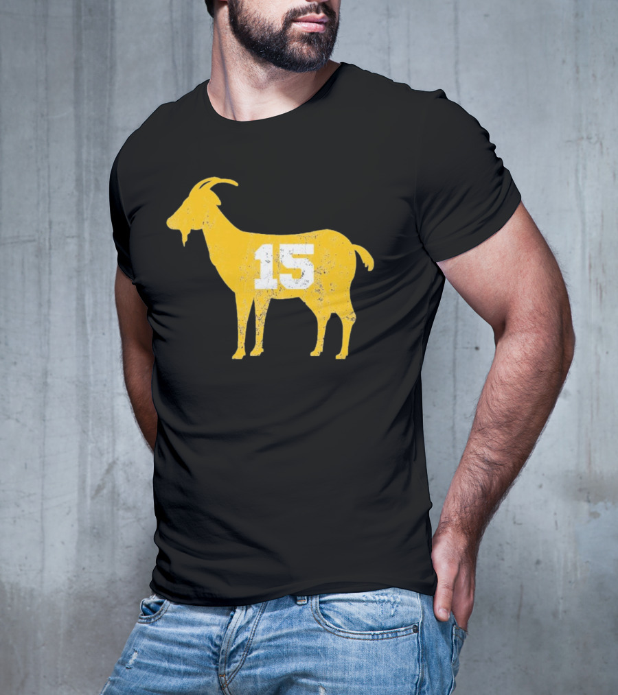 Goat 15 Yellow Silhouette Toddler Fine Jersey T-Shirt
