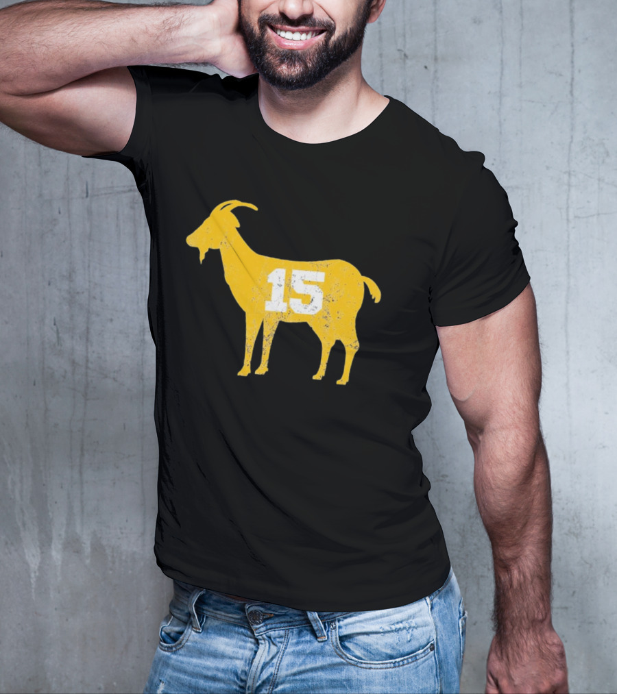 Goat 15 Yellow Silhouette Toddler Fine Jersey T-Shirt
