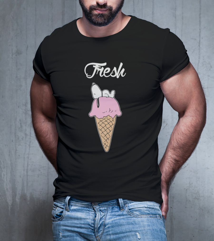 Fresh Snoopy Ice Cream Cone T-Shirt