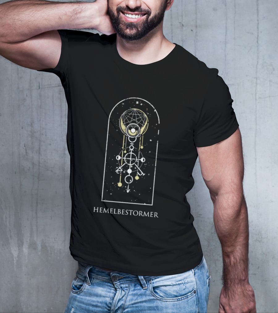 Hemelbestormer Celestial Symbols In The Radiant Veil T-Shirt