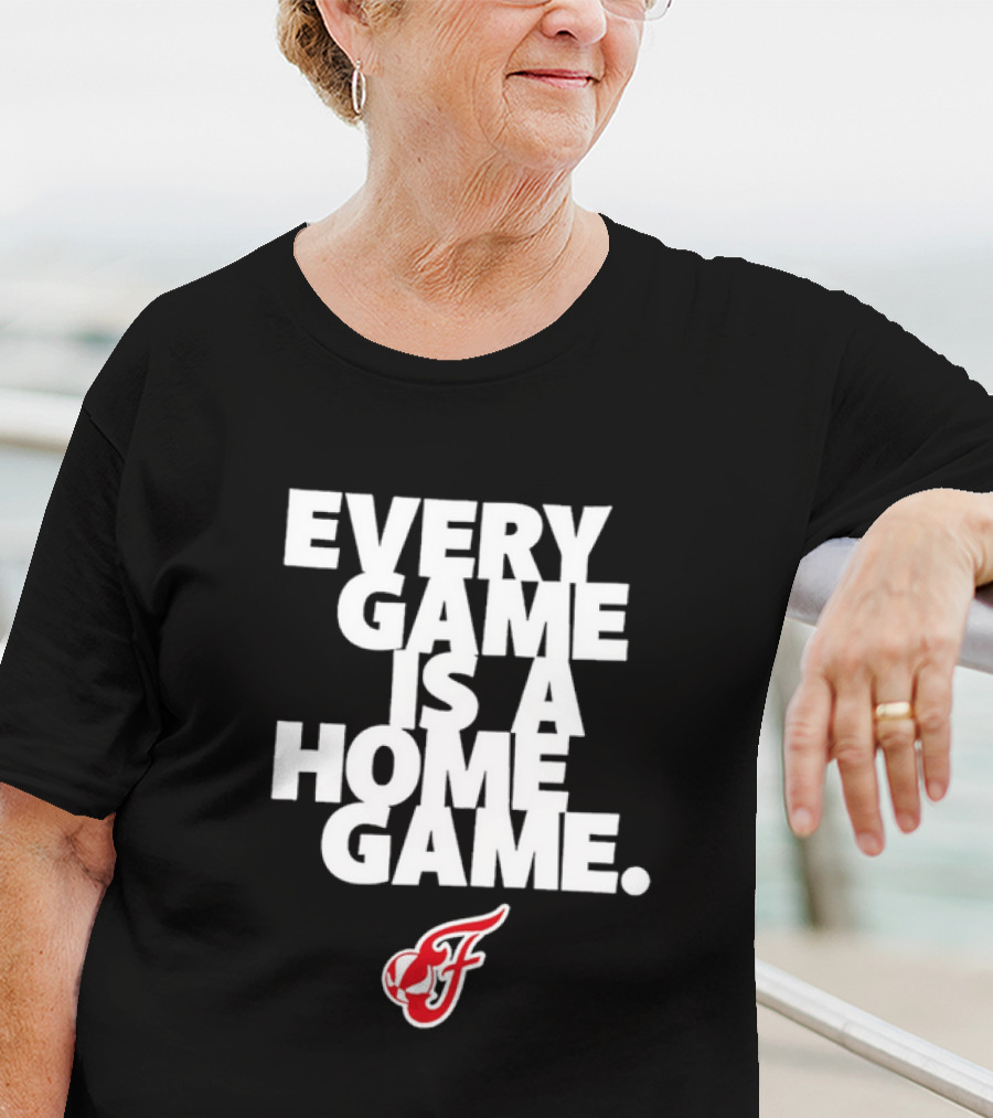 Every Game Is A Home Game Indiana Fever F Logo T-Shirt