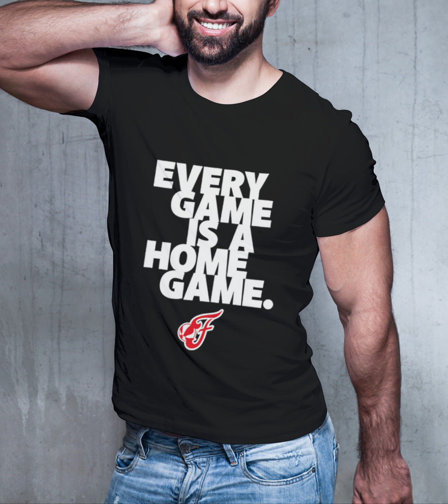 Every Game Is A Home Game Indiana Fever F Logo T-Shirt