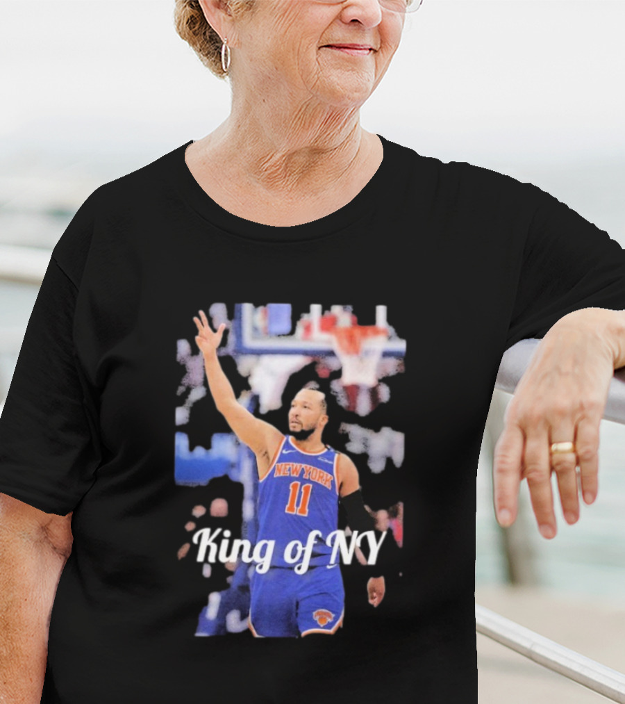 Jalen Brunson 11 New York Knicks King Of NY T-Shirt