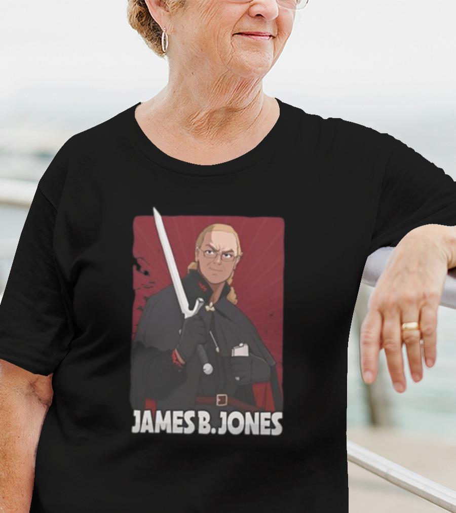 James B. Jones Anime Sword Warrior T-Shirt