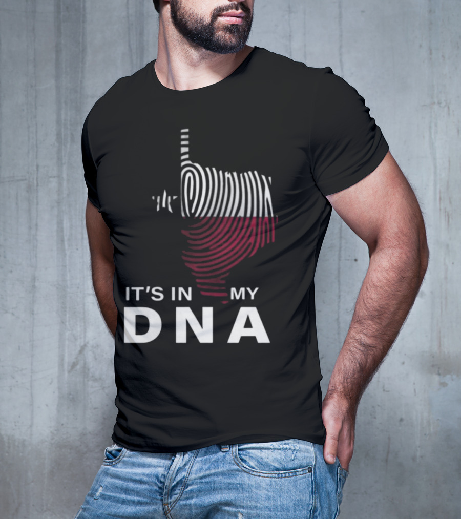 Texas Fingerprint It's In My DNA T-Shirt
