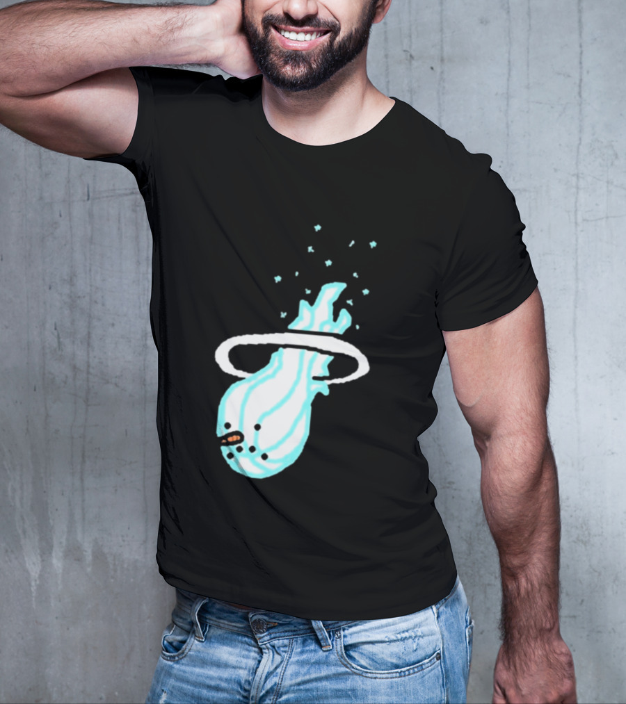 Jimmy Butler Miami Heat Icy Flame Basketball Concept T-Shirt