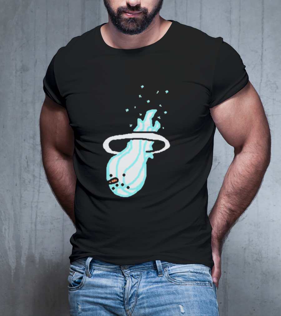 Jimmy Butler Miami Heat Icy Flame Basketball Concept T-Shirt