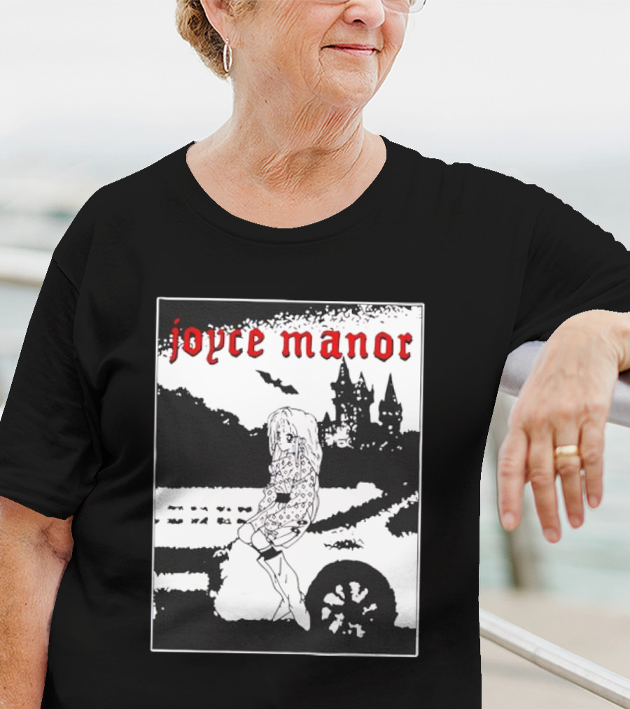 Joyce Manor Castle Anime Girl And Bat T-Shirt