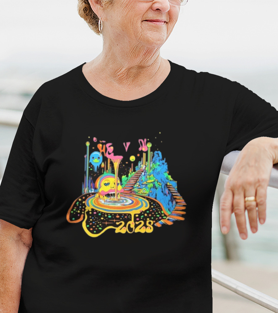 Just Like Heaven 2025 Psychedelic Cosmos Adventure T-Shirt