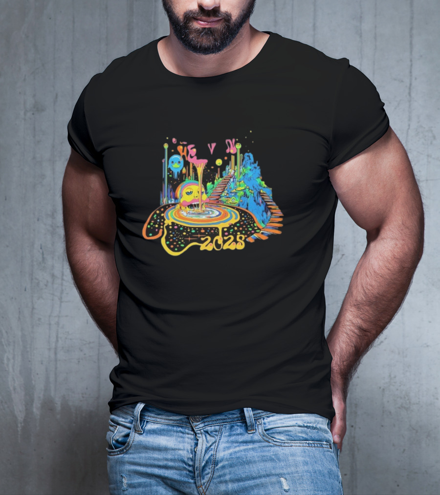 Just Like Heaven 2025 Psychedelic Cosmos Adventure T-Shirt