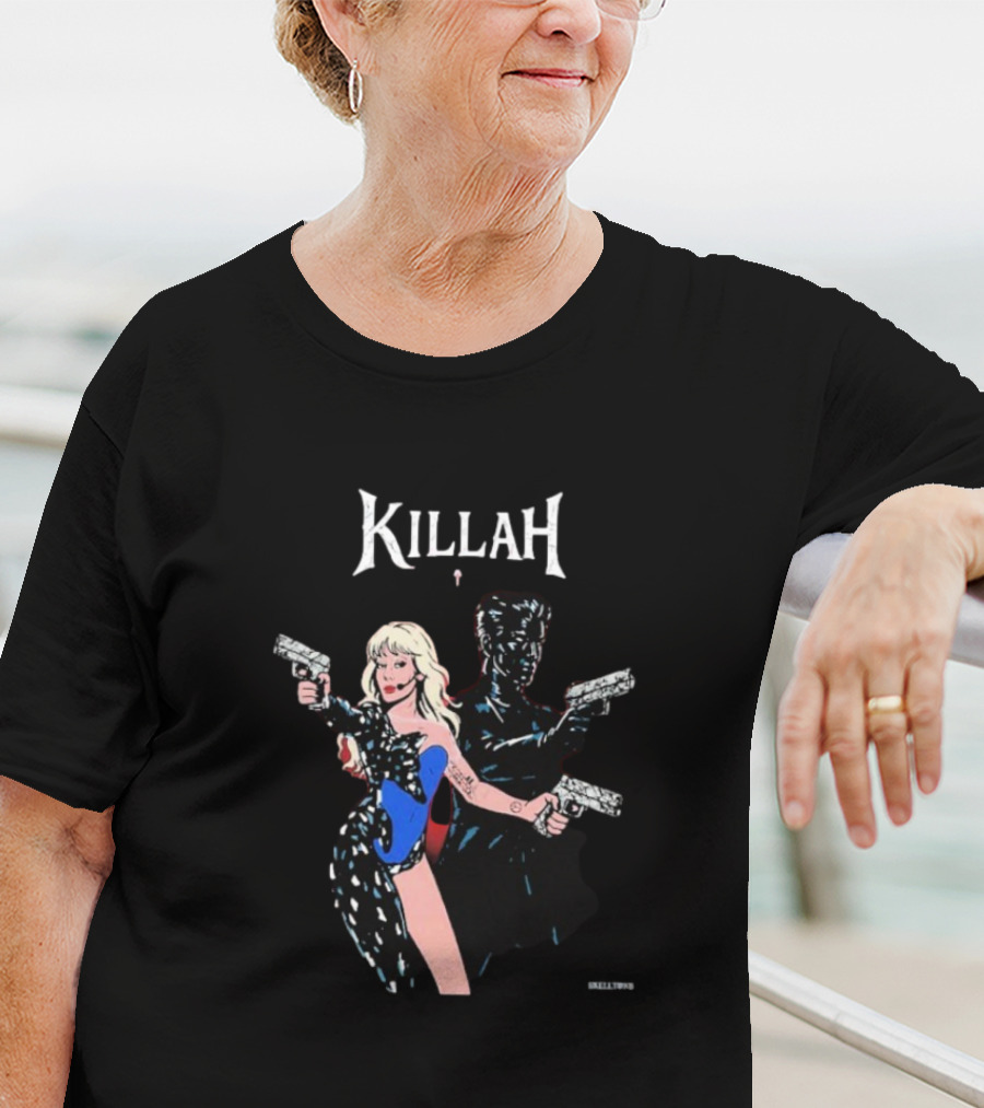 KILLAH Coachella 2025 Lady Gaga X Gesaffelstein Retro Comics Style T-Shirt
