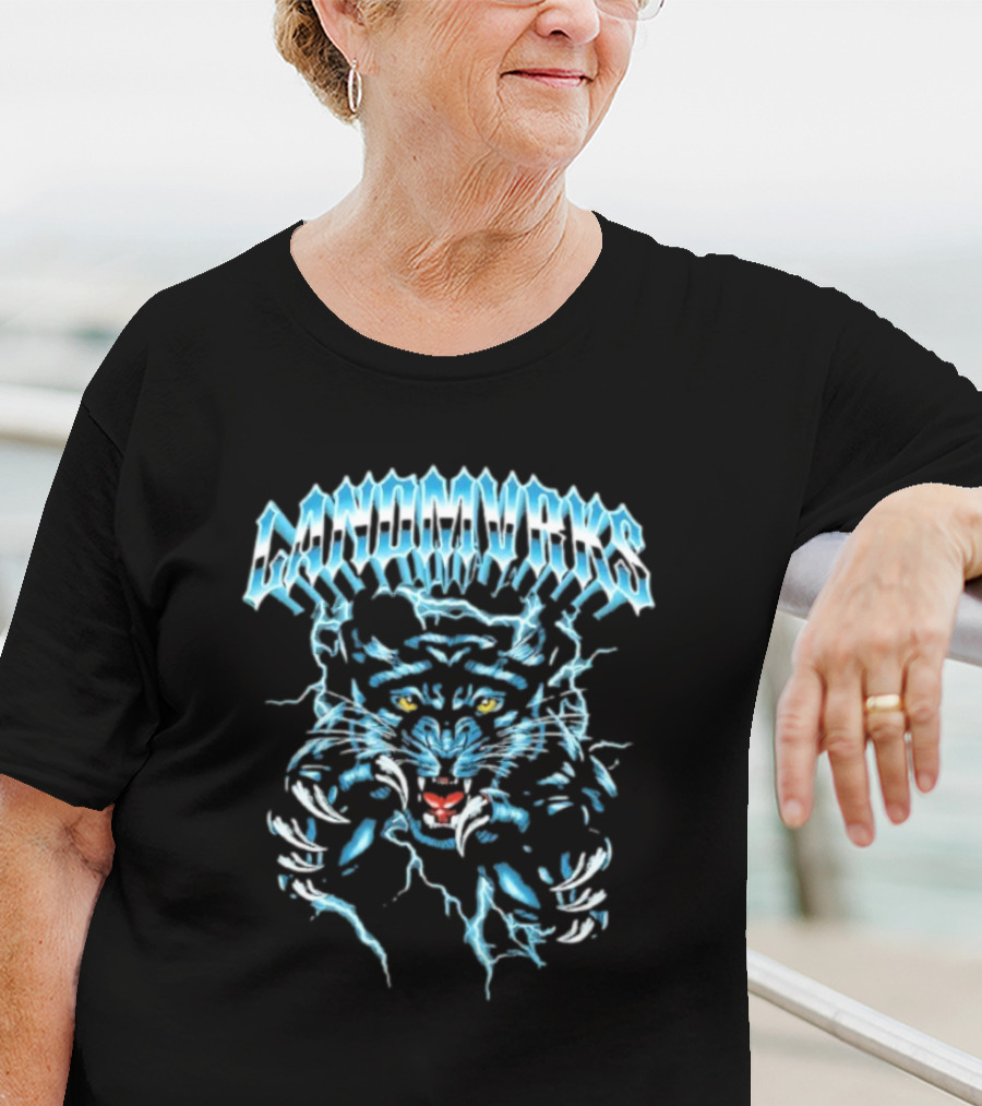 Landmvrks Ultra Panther Lightning Explosion T-Shirt