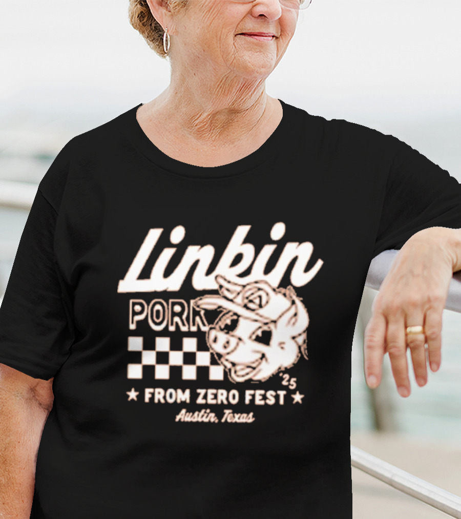 Linkin Pork From Zero Fest 25 Austin Texas T-Shirt