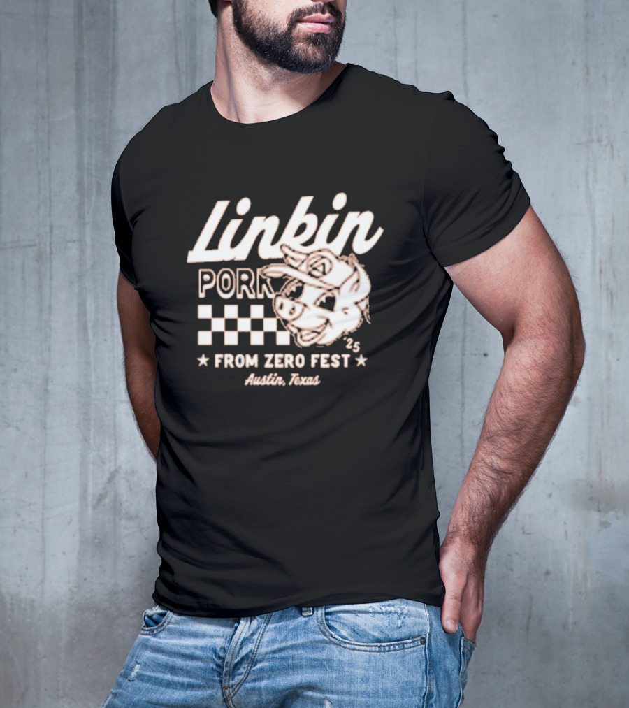 Linkin Pork From Zero Fest 25 Austin Texas T-Shirt
