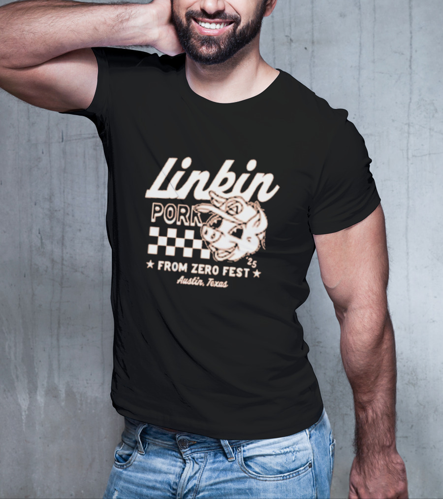 Linkin Pork From Zero Fest 25 Austin Texas T-Shirt