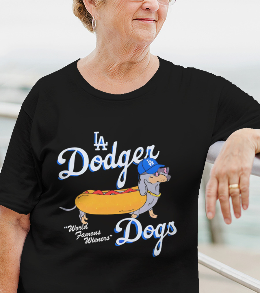 LA Dodger Dogs World Famous Wieners T-Shirt
