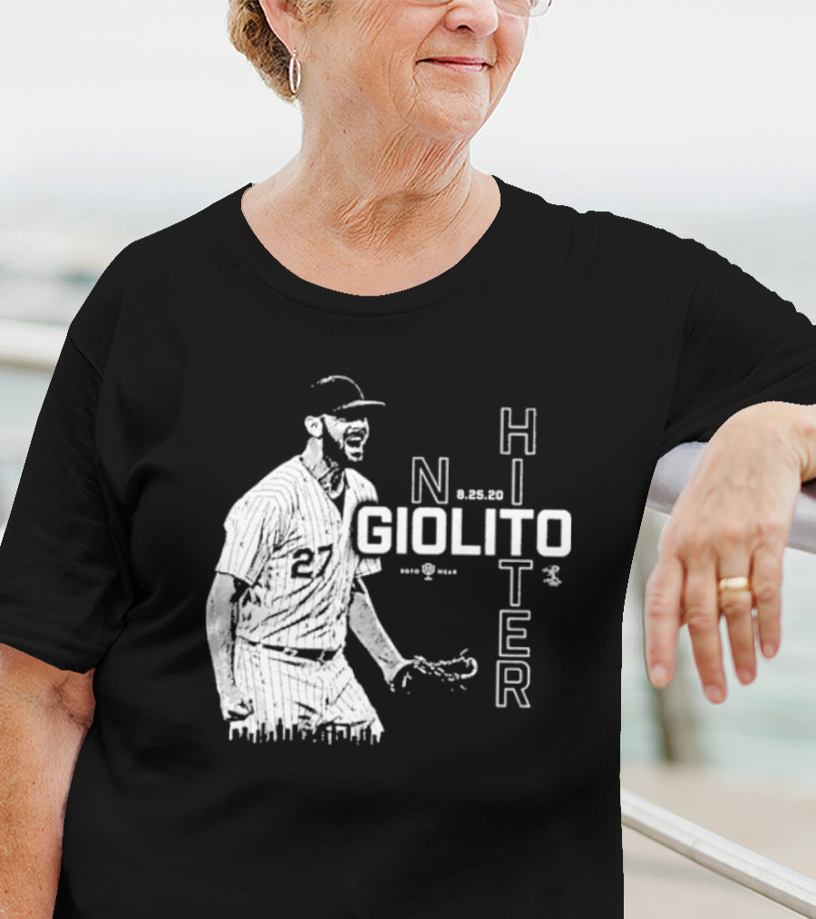 Lucas Giolito No Hitter Baseball Achievement Celebration T-Shirt
