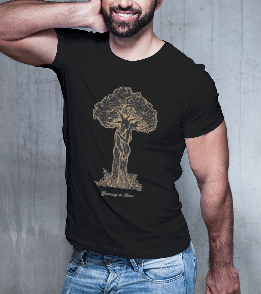 Marcosalvarado Growing In Love Embrace Tree Art T-Shirt