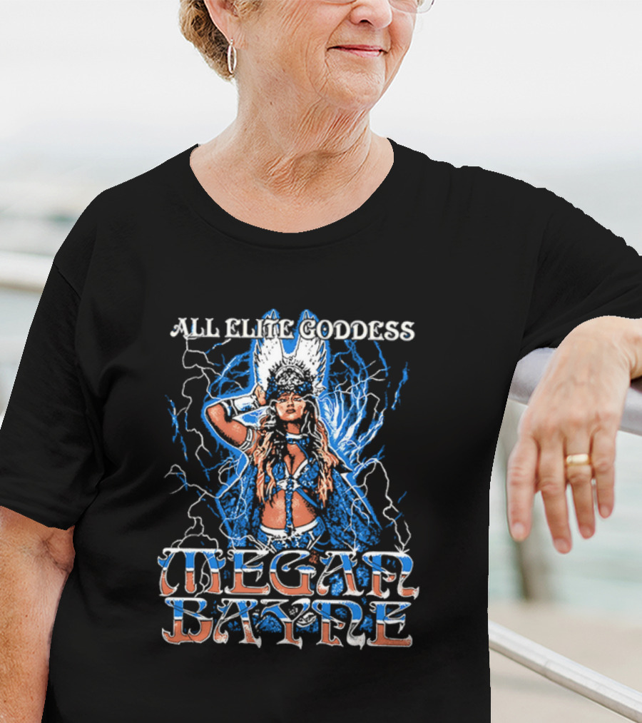 All Elite Goddess Megan Bayne Professional Wrestler T-Shirt