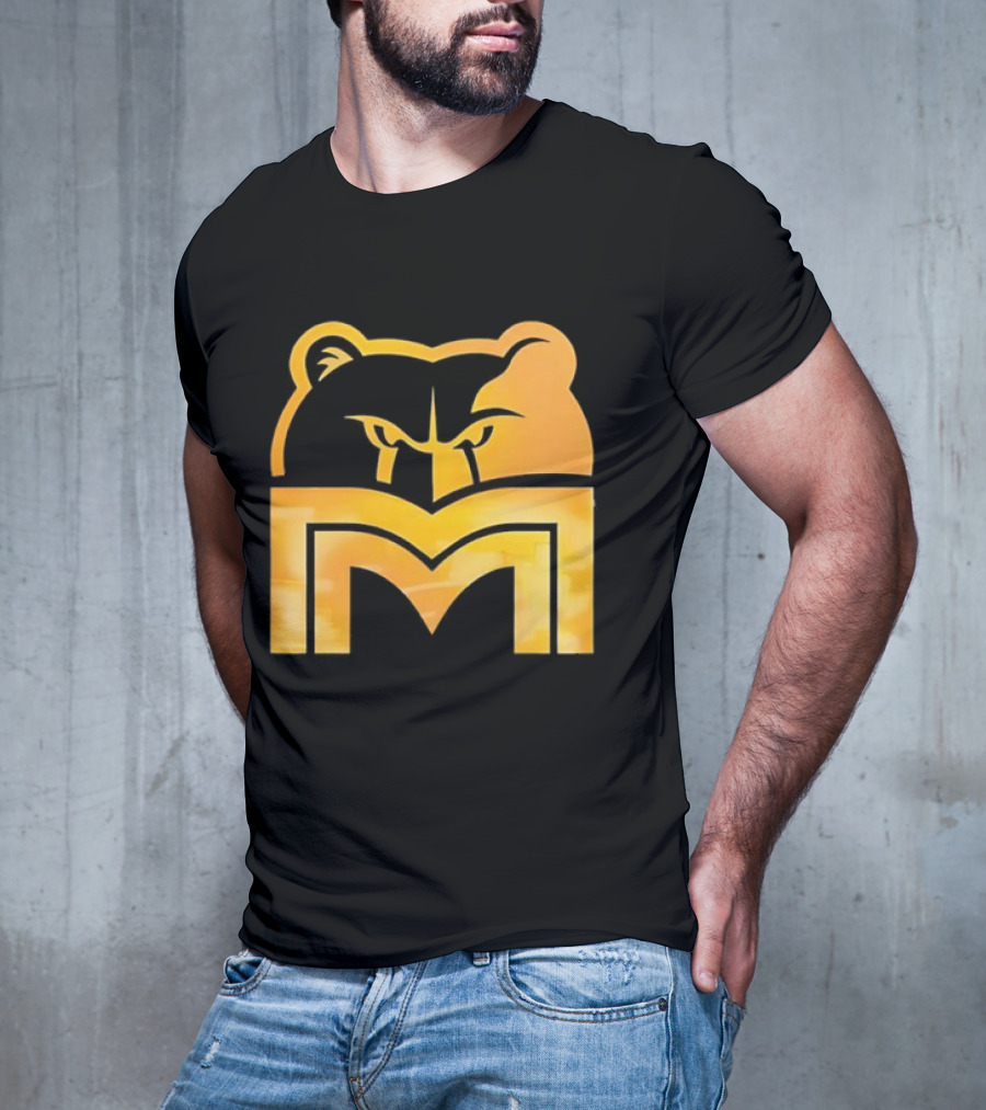 Memphis Grizzlies Playoff Pick Em 2025 Bear Head Logo T-Shirt