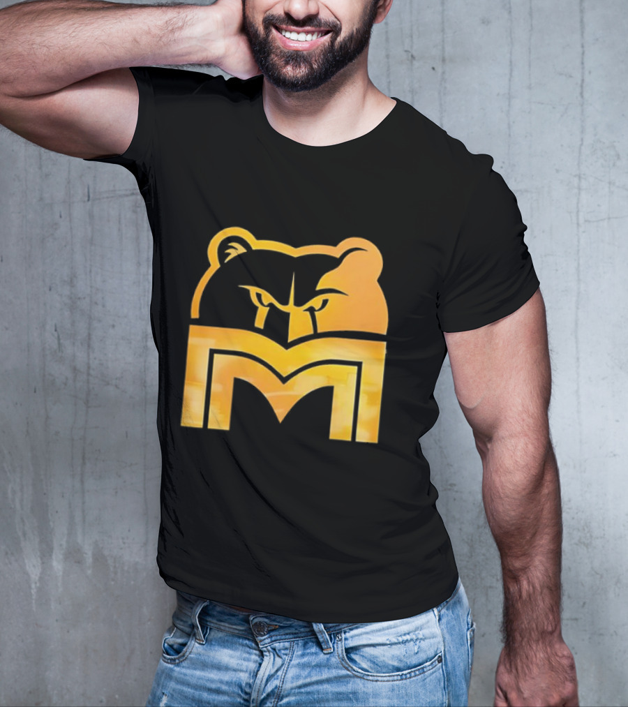 Memphis Grizzlies Playoff Pick Em 2025 Bear Head Logo T-Shirt