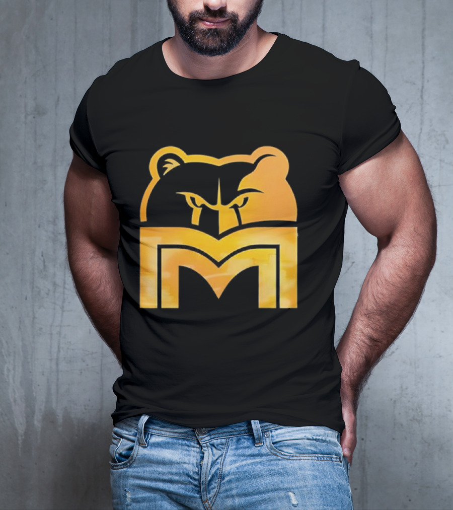 Memphis Grizzlies Playoff Pick Em 2025 Bear Head Logo T-Shirt