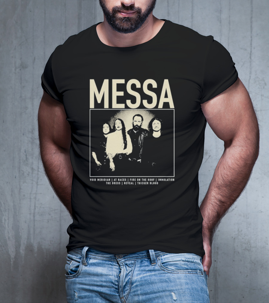 Messa Foxglove At Once Face On The Sand Unsolation The Drill I Dread Thicker Blood T-Shirt