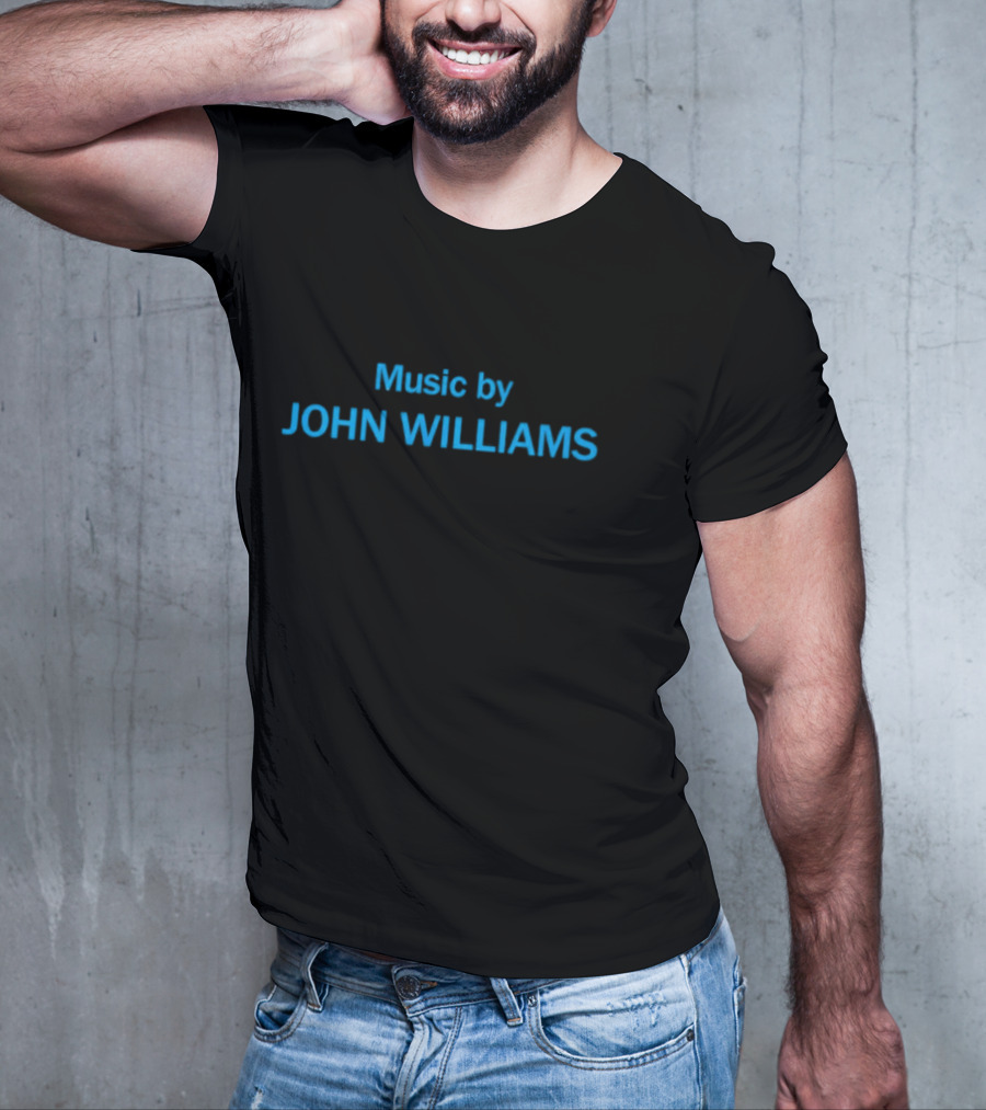 Music By John Williams Iconic Composer Tribute T-Shirt