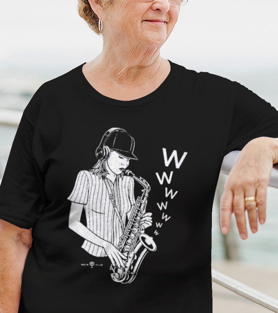 New York Yankees The Sax Lady T-Shirt