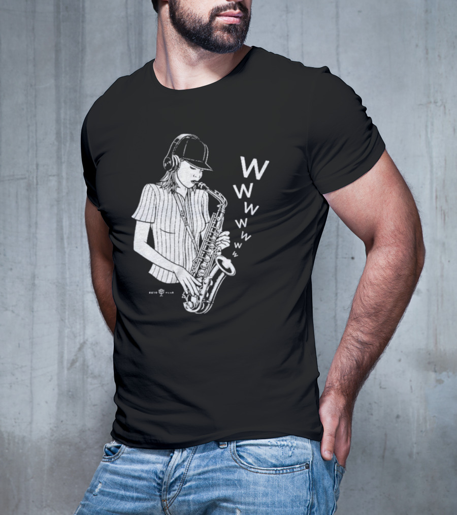 New York Yankees The Sax Lady T-Shirt