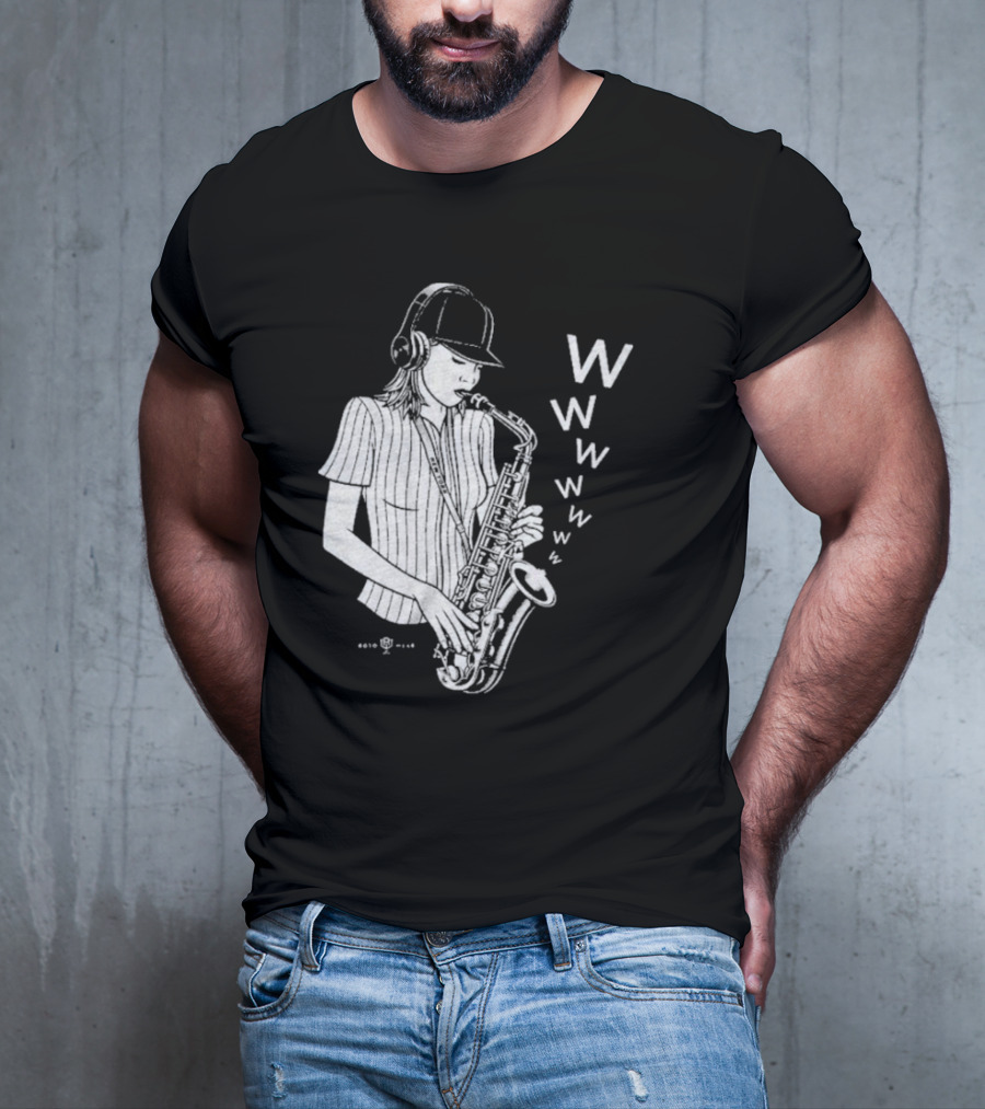 New York Yankees The Sax Lady T-Shirt