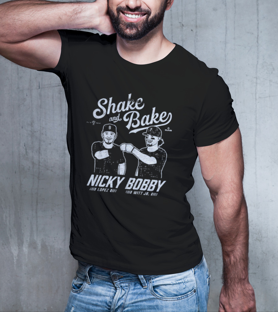 Shake And Bake Nicky Lopez Bobby Witt Jr. T-Shirt