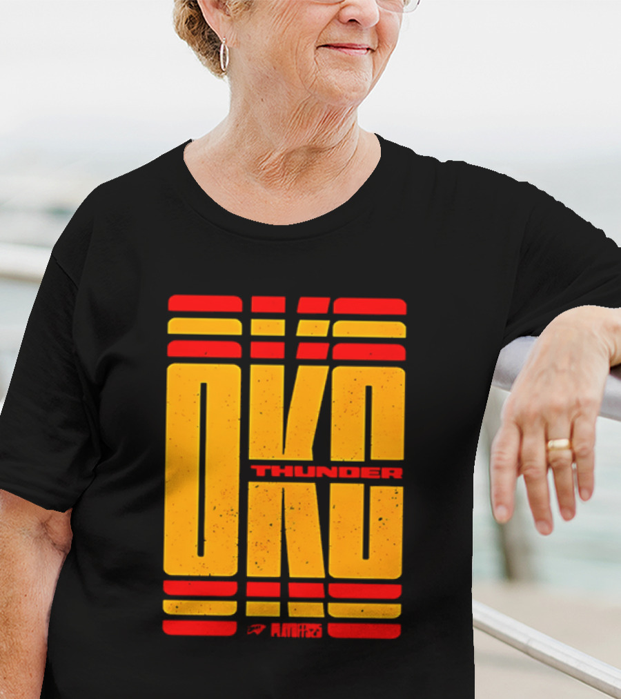 Oklahoma City Thunder OKC Playoffs 2025 Thunder Fans T-Shirt