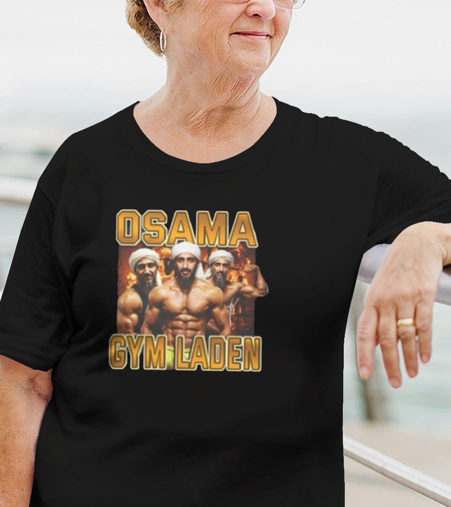 Osama Gym Laden Lifting T-Shirt