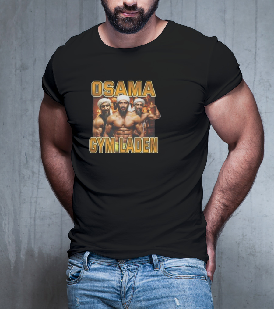 Osama Gym Laden Lifting T-Shirt