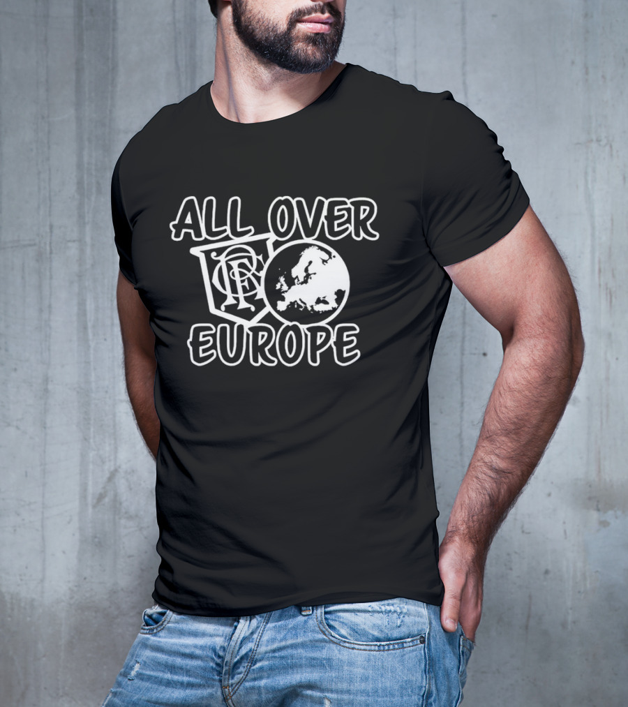 RFC All Over Europe Map Crest T-Shirt