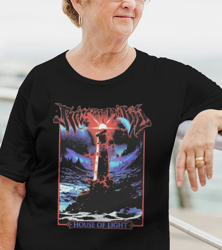 Rivers Of Nihil Lighthouse Night Sky House Of Light T-Shirt