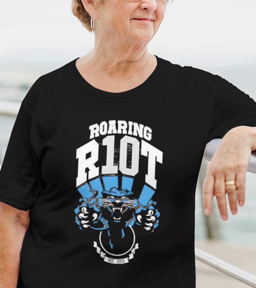 Roaring R1OT Blue Panther 2025 T-Shirt