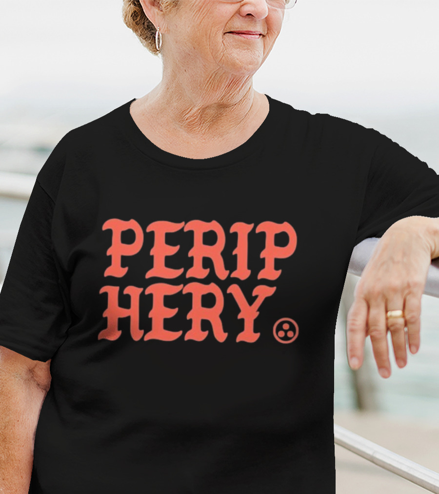 Periphery Old English Style Text Red T-Shirt