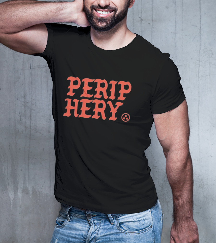 Periphery Old English Style Text Red T-Shirt