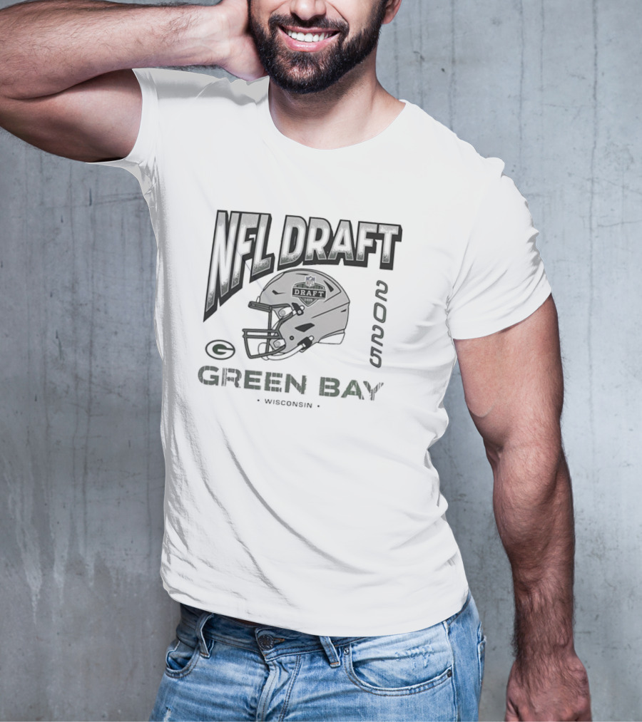 Green Bay Packers 2025 NFL Draft Wisconsin T-Shirt