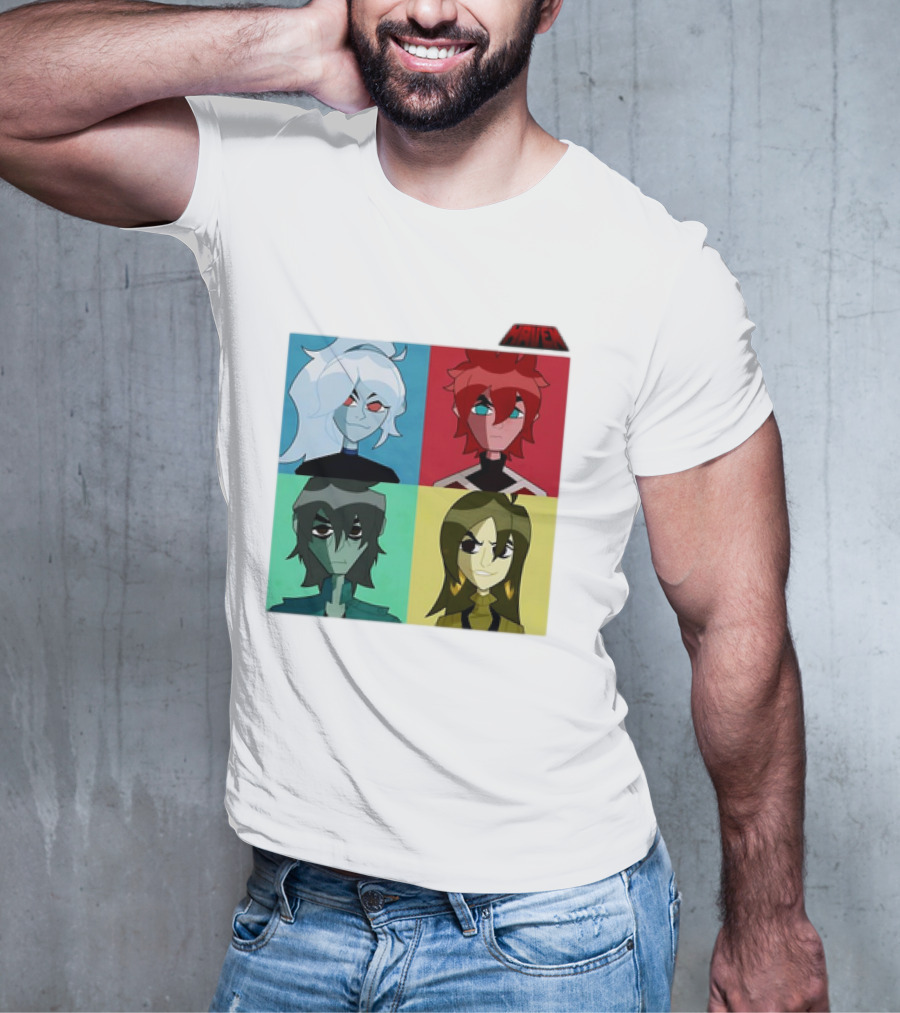HAVEN Character Cast Art Style With Four Characters T-Shirt