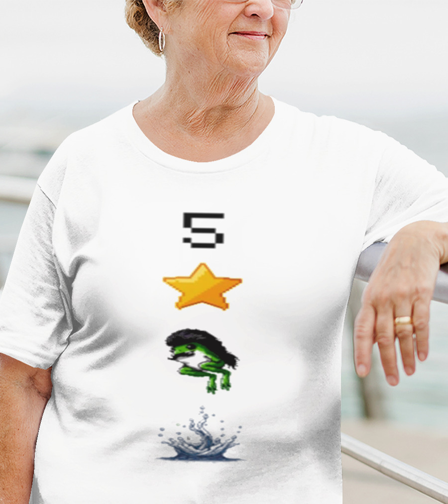 Heart And Sole Customs 5 Star Frog Jump Splash T-Shirt